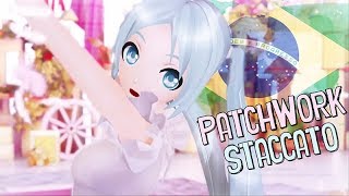 【Vocaloid Brasil】Hatsune Miku V4X  Patchwork Staccato  ツギハギスタッカート  初音ミク  VSQx [upl. by Assiar]