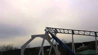 Hurricane Rollercoaster Front Row POV [upl. by Attinahs600]