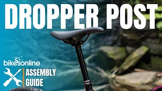 How To  Dropper Post Install [upl. by Akeenat]