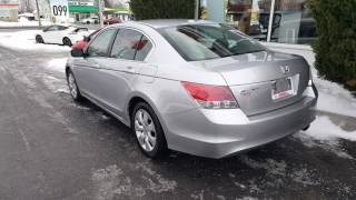 B46441 2008 HONDA ACCORD EXL SILVER WINTER [upl. by Ahsiliw770]