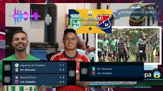 Nacional vs Medellín por la Copa Betplay semifinal paisa 😲 [upl. by Nnylsor]