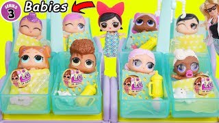 LOL Surprise Dolls Lil Sisters in Barbie Pediatrician Set [upl. by Ettennad]