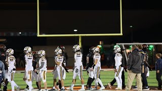 Saline football falls in the district final at Belleville [upl. by Anrahc319]