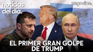 NOTICIAS DEL DÍA el primer gran golpe de Trump Putin advierte a EEUU y Zelensky alerta a Europa [upl. by Stralka181]