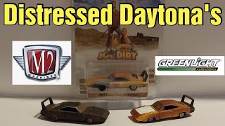 Distressed Dodge Daytonas from Greenlight amp M2 Machines [upl. by Gitel872]