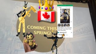 Bendy Dark Revival Figures RELEASED AND THEN ANNOUNCED [upl. by Landan670]