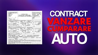 TUTORIAL Cum faci un contract de vanzare cumparare auto de pe telefon [upl. by Shira]