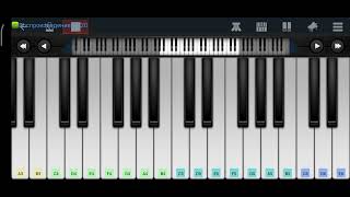 Panzerlied piano 1 finger [upl. by Arimak]