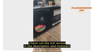 Review COD KUKU AM5529 Electric Radio Speaker FMAMSW 4 band radio AC power and Battery Power 150 [upl. by Tidwell190]