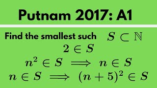 Putnam Exam  2017 A1 [upl. by Reidid]