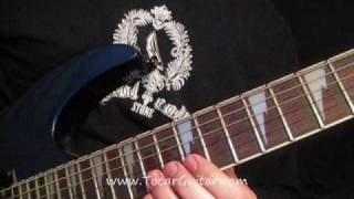 The All American Rejects  Gives You Hell Guitar Lesson with Solo [upl. by Ditmore]