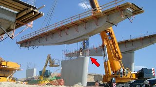 This Modern Bridge Construction Method is Very INCREDIBLE Amazing Construction Equipment Machine ▶2 [upl. by Ammamaria674]