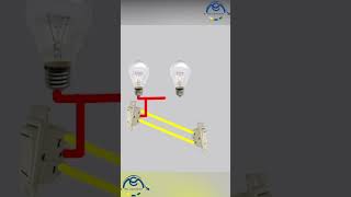 Diagrama de conexion de dos apagadores de escalera escalera apagadordetresvias [upl. by Hilbert943]