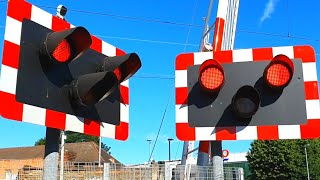 Highams Park Level Crossing London [upl. by Ellenyl]