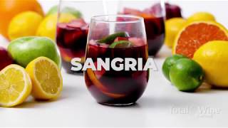 Red Wine Sangria Cocktail Recipe [upl. by Katrinka268]