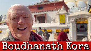 Ep260 Boudhanath Kora with Lama Glenn Mullin [upl. by Aubert]