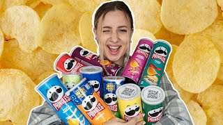 Išbandėme Visus Pringles 🥔🥔🥔  Silvija ir Artūras  Pildyk [upl. by Derriey]