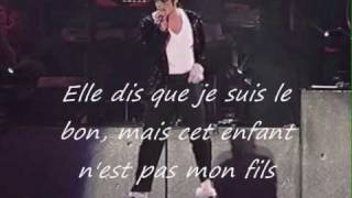 traduit  quotBillie Jeanquot Michael Jackson [upl. by Annadroj]