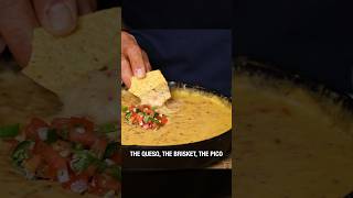 Brisket Queso 🧀 Leftover Brisket Recipes [upl. by Neemsaj920]