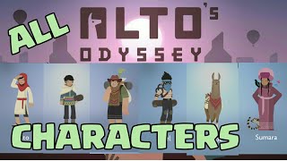 How are Alto Odyssey Characters Like  All Characters Ability and Gameplay in Altos Odyssey [upl. by Margy822]