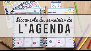 Notre Agenda  comment utiliser le semainier [upl. by Oibirot343]