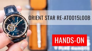 HANDSON Orient Star Contemporary Open Heart Automatic REAT0015L00B Seaside at Dawn [upl. by Staley]