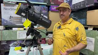 New Powerful Bresser spica 1301000 eq reflector TelescopeUnboxing installation planets deep sky [upl. by Inoliel119]