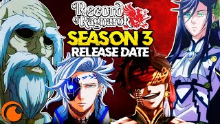 Record of Ragnarok Season 3 Release Date Announcement amp Everything You Need to Know [upl. by Jahdai]