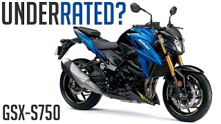 2021 Suzuki GSXS750  First Ride Review [upl. by O'Kelly]