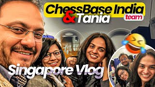 From Kolkata to Singapore  Freestyle Chess Vlog ft Tania Sachdev [upl. by Ainala]