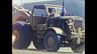 1959 8mm Film Home Movie  163 amp I5 Freeway Construction San Diego [upl. by Lindley]