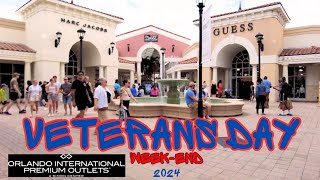 Veterans Day Weekend at Orlando Premium Outlets [upl. by Stormy184]