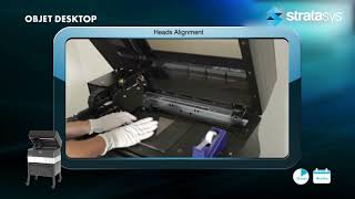 Stratasys Academy  PolyJet Desktop Series Aligning the Print Heads [upl. by Charla511]