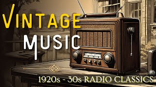 Vintage Radio Classics  Transport Yourself to a Relaxing Afternoon in 1922 [upl. by Bernita]