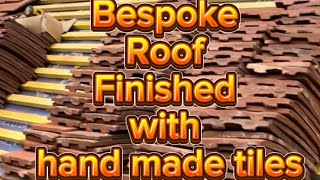 I Installed A Handmade Clay Tile Roof [upl. by Amalita7]