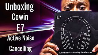 Cowin E7 Active Noise Cancelling Headphone Unboxing And Review [upl. by Tawsha]