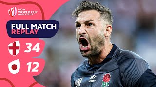 England overcome the Brave Blossoms  England v Japan  Rugby World Cup 2023  Full Match Replay [upl. by Nnek]