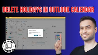 How to Delete Holidays in Outlook Calendar  Simplify Your Schedule Today [upl. by Lilian]