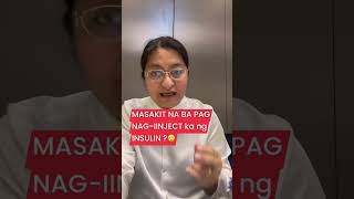 Masakit na ba pag Nag iinject ka ng INSULIN insulin diabetes injection [upl. by Danziger]