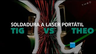 Máquina de soldadura a laser portátil Tig VS THEO [upl. by Jenica430]