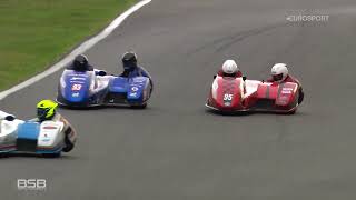 Molson Group British Sidecars  Cadwell Park  Race 1 [upl. by Killigrew]