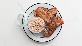 Classic Salmon Rillettes Recipe [upl. by Hermon]