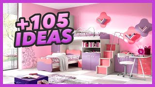 ✨ DECORACIÓN de CUARTOS para NIÑAS ► IDEAS para DECORAR la RECAMARA de tu HIJA 🎀 [upl. by Luapnaes63]