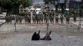 Egyptian army on alert after shots fired during protests in Sinai [upl. by Cohbert]