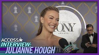 Julianne Hough Is Thrilled For Brother Derek Hough’s Engagement [upl. by Nerag]