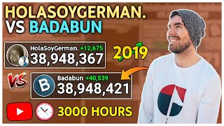 HolaSoyGerman vs Badabun Every Hour [upl. by Mulac]