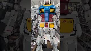 Gundam display model at Hobbytown Milwaukee Wisconsin [upl. by Noislla]