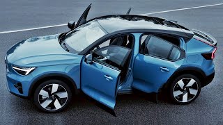 2022 Volvo C40 Recharge  interior Exterior and Driving Fantastic Crossover [upl. by Ynaffad769]