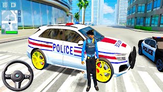 4X4 Jeep Polis arabası oyunu 4K 12  Police Sim 2022 Game  Android Gameplay 4K [upl. by Noryak]