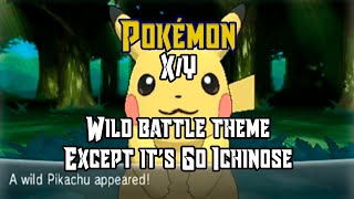 Pokémon XY  Wild Pokémon battle theme remastered [upl. by Akirre]